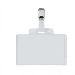 Portanome Pass 3 E - clip in metallo - 9,5x6 cm - Sei Rota - conf. 100 pezzi