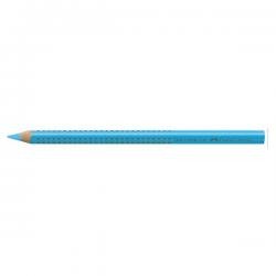 Matita evidenziatore Textliner Dry 1148 Grip Jumbo - diametro mina 5,4mm - azzurro - Faber Castell