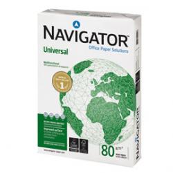 Carta bianca Universal - A4 - 80 gr - bianco - Navigator - conf. 500 fogli - ordine drop max 25 risme