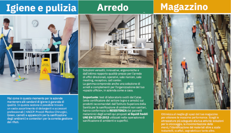Nuovo catalogo servizi